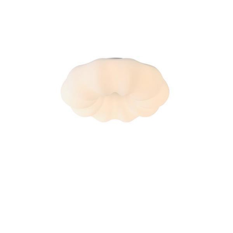 CEILING LIGHT FIXTURE PLASTIC LED24W 2000Lm  3000K Φ480x75mm WHITE ARTE ILLUMINA NEFOS 144-51047