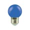 LED КРУШКА GLOBE 1,8W E27 СИНЯ