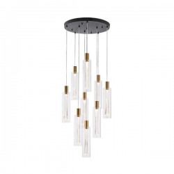 ВИСЯЩА ЛАМПА 9 КРУШКИ СТЪКЛО 60W 3000K 7200LM ARTE ILLUMINA VIAL ВИСЯЩА ЛАМПА 9 КРУШКИ СТЪКЛО 60W 3000K 7200LM ARTE ILLUMINA VIAL