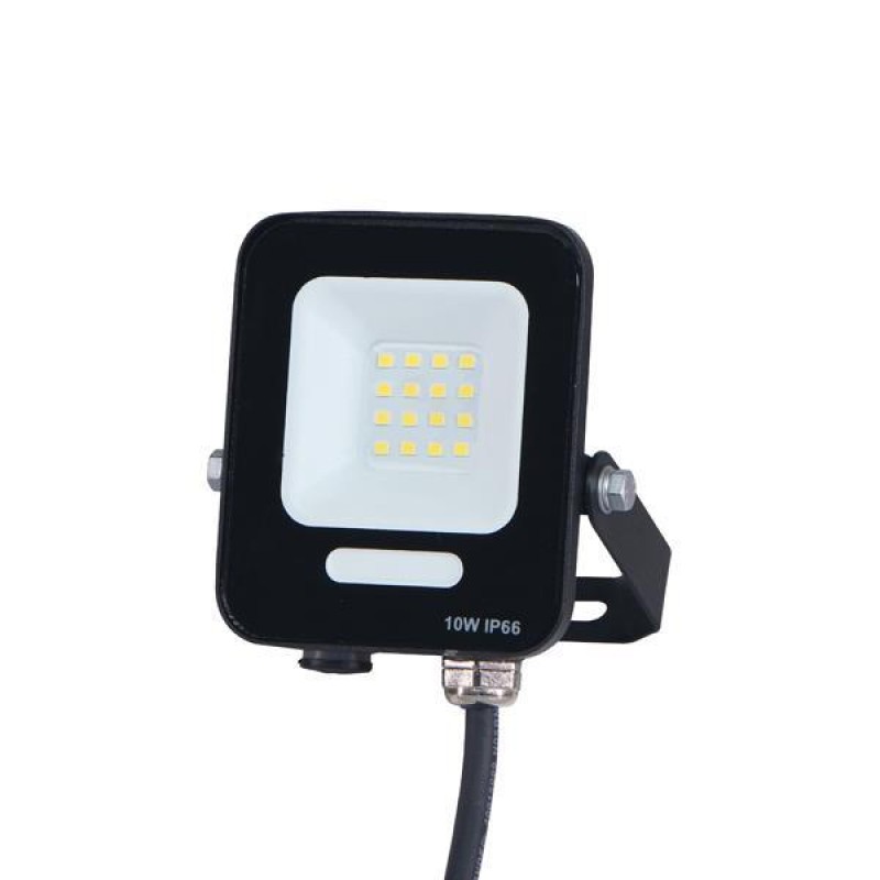LED ПРОЖЕКТОР SMD 10W ЧЕРЕН IP66 4000K PLUS