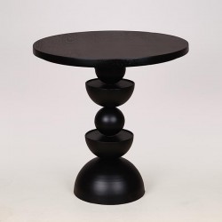 TABLE TOP SIDE TABLE, METAL, BLACK, 50X50X50.5cm 810-00073A TABLE TOP SIDE TABLE, METAL, BLACK, 50X50X50.5cm 810-00073A