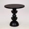 TABLE TOP SIDE TABLE, METAL, BLACK, 50X50X50.5cm 810-00073A