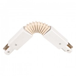 CONJUCTION RAIL UNIVERSAL 2 LINES SPIRAL ANGLE WHITE 145-55142