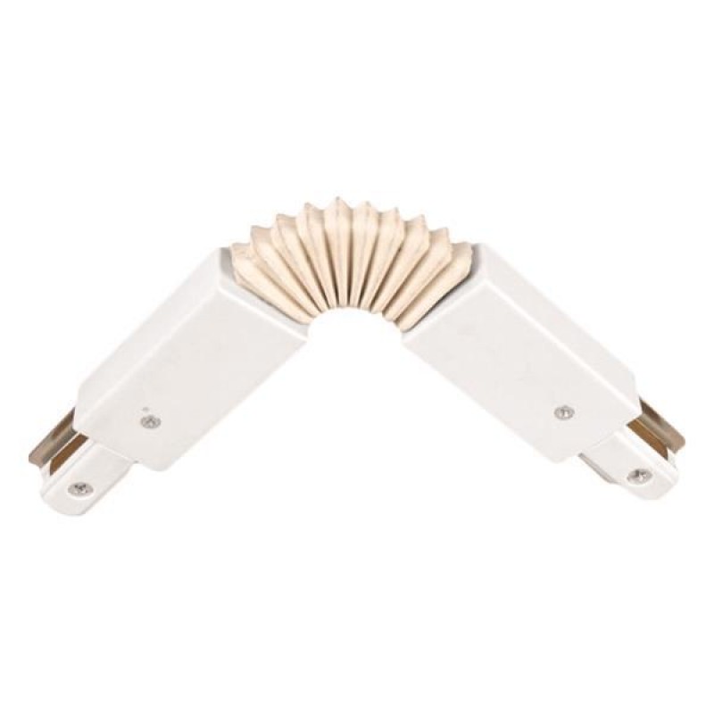CONJUCTION RAIL UNIVERSAL 2 LINES SPIRAL ANGLE WHITE 145-55142