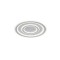 ТЕЛЕ ЗА ТАВАН LED 60W 3840LM 3CCT 3000-4000-6500K 510X60MM БЯЛО ARTE ILLUMINA MOTIVO