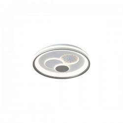 CEILING LIGHT FIXTURE LED 60W 4020Lm Φ50 3CCT 3000-4000-6500K 510x75mm WHITE MOON ARTE ILLUMINA ALEGRE 144-51042 CEILING LIGHT FIXTURE LED 60W 4020Lm Φ50 3CCT 3000-4000-6500K 510x75mm WHITE MOON ARTE ILLUMINA ALEGRE 144-51042
