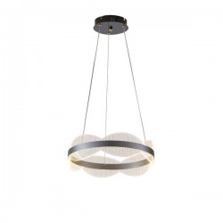 ПЕНДЕЛ СРЕБЪРЕН LED 48W 3000K 4320LM ARTE ILLUMINA TORINO