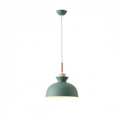 PENDANT LIGHT FIXTURE METALE27 MAX 15W 280X1234mm GREEN& WHITE ARTE ILLUMINA SIMPLO 144-24136 PENDANT LIGHT FIXTURE METALE27 MAX 15W 280X1234mm GREEN& WHITE ARTE ILLUMINA SIMPLO 144-24136