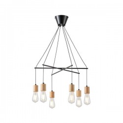 ПЕНДЕЛ С 6 КРУШКИ EDISON