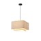 ПЕНДЕЛ ТЪКАН 1XΕ27 MAX 60W БЕЖОВ Ф400Х1090MM BEIGE ARTE ILLUMINA LOFT