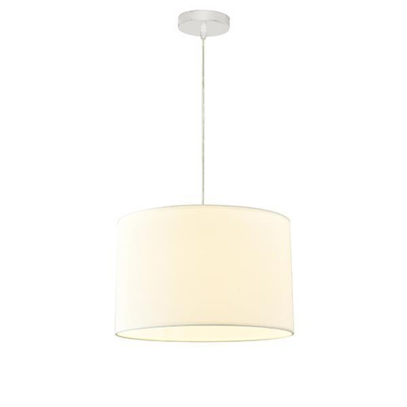 ПЕНДЕЛ ТЪКАН 1ХЕ27 МАКС 15W Ø380ХH240MM БЯЛ ARTE ILLUMINA SOHO