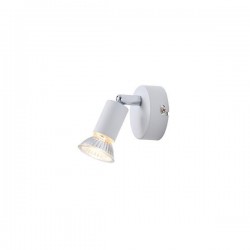 СПОТ MOVABLE METALLIC БЯЛ 1XGU10 ARTE ILLUMINA СПОТ MOVABLE METALLIC БЯЛ 1XGU10 ARTE ILLUMINA