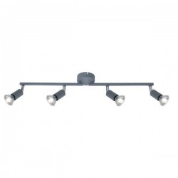 СПОТ СВЕТИЛНИК 4LIGHTS МЕТАЛЕН СИВ 4XGU10 СПОТ СВЕТИЛНИК 4LIGHTS МЕТАЛЕН СИВ 4XGU10