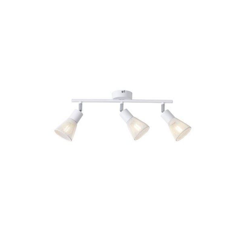 СПОТ БЯЛ С МРЕЖЕСТ АБАЖУР 3XE14 390X80X145MM ARTE ILLUMINA MESHY