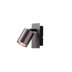 СПОТ АЛУМИНИЙ СИВ 1XGU10 120X80X120MM ARTE ILLUMINA СПОТ АЛУМИНИЙ СИВ 1XGU10 120X80X120MM ARTE ILLUMINA