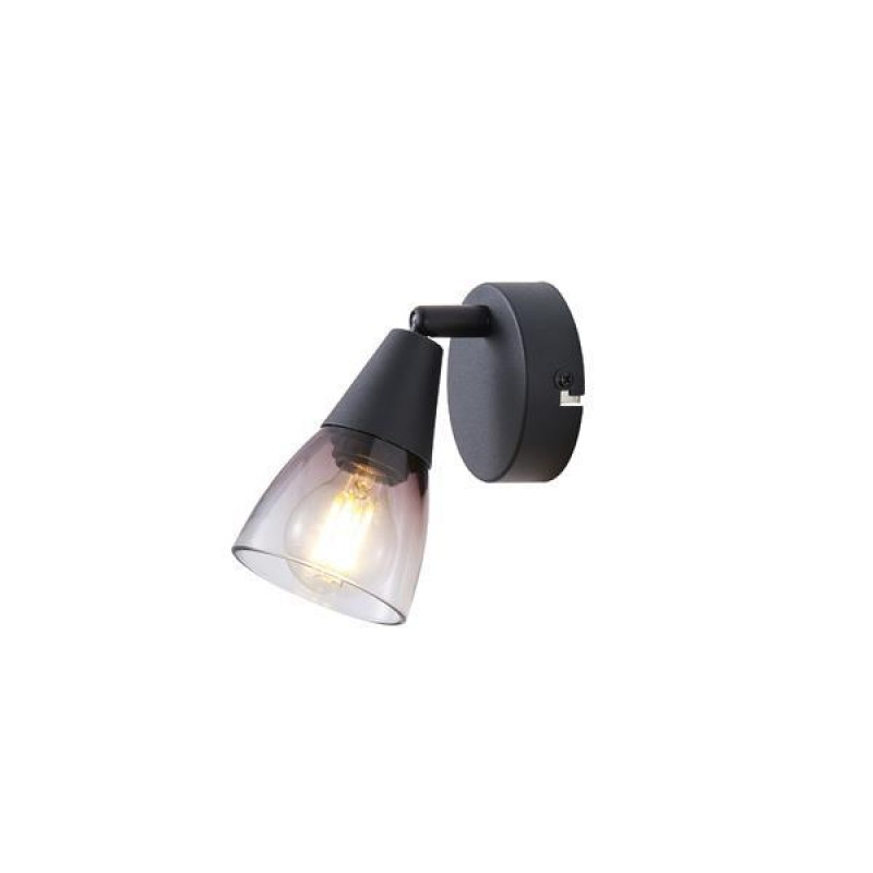 СПОТ МЕТАЛ С ДИМНО СТЪКЛО 1XE14 D80XH165MM ARTE ILLUMINA CLASSY