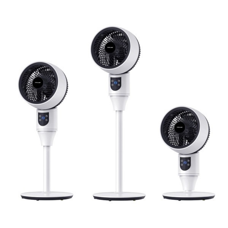 STAND FAN 3IN1 Φ23 50W WHITE WITH CONTROL 300-20022