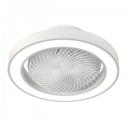 ДЕКОРАТИВЕН ТАВАНЕН ПЕРКА С ОСВЕТЛЕНИЕ БЯЛ Φ50 DC МОТОР 15W С LED 50W ДЕКОРАТИВЕН ТАВАНЕН ПЕРКА С ОСВЕТЛЕНИЕ БЯЛ Φ50 DC МОТОР 15W С LED 50W