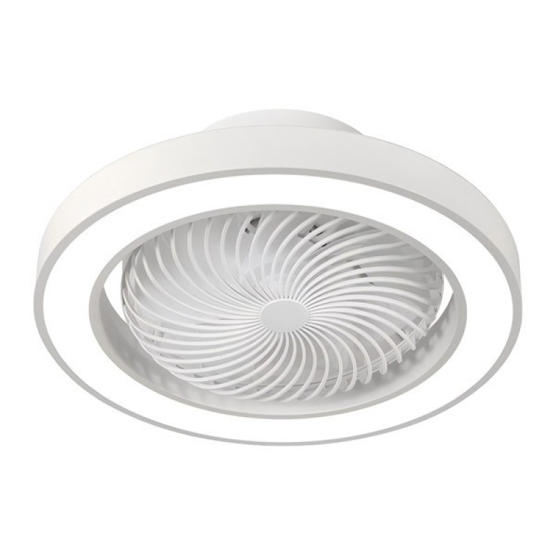 ДЕКОРАТИВЕН ТАВАНЕН ПЕРКА С ОСВЕТЛЕНИЕ БЯЛ Φ50 DC МОТОР 15W С LED 50W