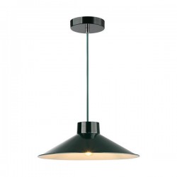 PENDANT LIGHT FIXTURES SIMPLE 1XΕ27 MAX 15W 360X1150mm GLOSSY DARK GREEN ARTE ILLUMINA NELI 144-28507 PENDANT LIGHT FIXTURES SIMPLE 1XΕ27 MAX 15W 360X1150mm GLOSSY DARK GREEN ARTE ILLUMINA NELI 144-28507