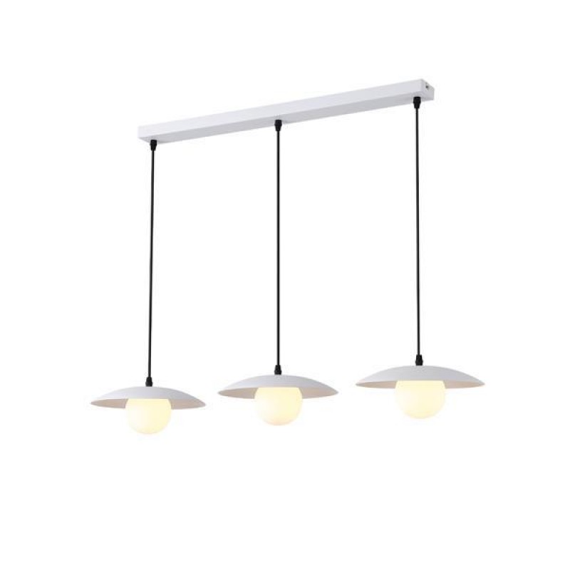 ВИСЯЩА ЛАМПА С 3 КРУШКИ G9 МАКС 25W Ф900MM БЯЛА ARTE ILLUMINA COBA CABANA ВИСЯЩА ЛАМПА С 3 КРУШКИ G9 МАКС 25W Ф900MM БЯЛА ARTE ILLUMINA COBA CABANA