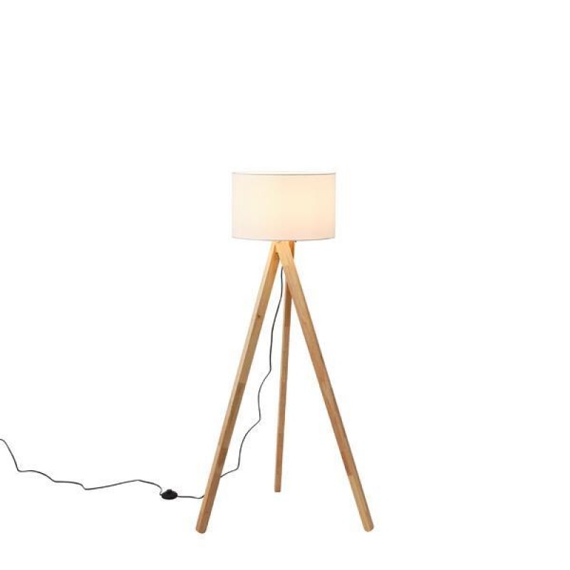 FLOOR LIGHT FIXTURE  WOOD 1XE27 MAX 40W 450X1450mm ARTE ILLUMINA MADERA 144-33070