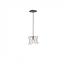 PENDANT LIGHT FIXTURES 1XE27 MAX 15W 175X175X1240mm METAL/BLACK ARTE ILLUMINA OGGI 144-46024 PENDANT LIGHT FIXTURES 1XE27 MAX 15W 175X175X1240mm METAL/BLACK ARTE ILLUMINA OGGI 144-46024