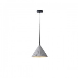 ВИСЯЩА ЛАМПА СИВА МАЗИЛКА 1XE27 MAX 15W 240X240X210MM ВИСЯЩА ЛАМПА СИВА МАЗИЛКА 1XE27 MAX 15W 240X240X210MM