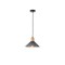 ВИСЯЩА ЛАМПА ПЛАСТЕР ЧЕРНА 1XE27 MAX 15W 250X250X180MM ARTE ILLUMINA