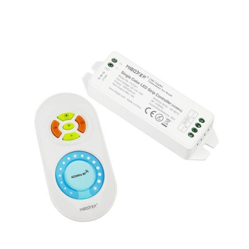 БЕЗЖИЧЕН ДИМЕР ЗА LED ЛЕНТИ 12A DC 12V/24V БЕЗЖИЧЕН ДИМЕР ЗА LED ЛЕНТИ 12A DC 12V/24V