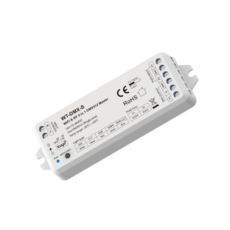 DMX512 MASTER ЗАХРАНВАНЕ WT-DMX-S DMX512 MASTER ЗАХРАНВАНЕ WT-DMX-S