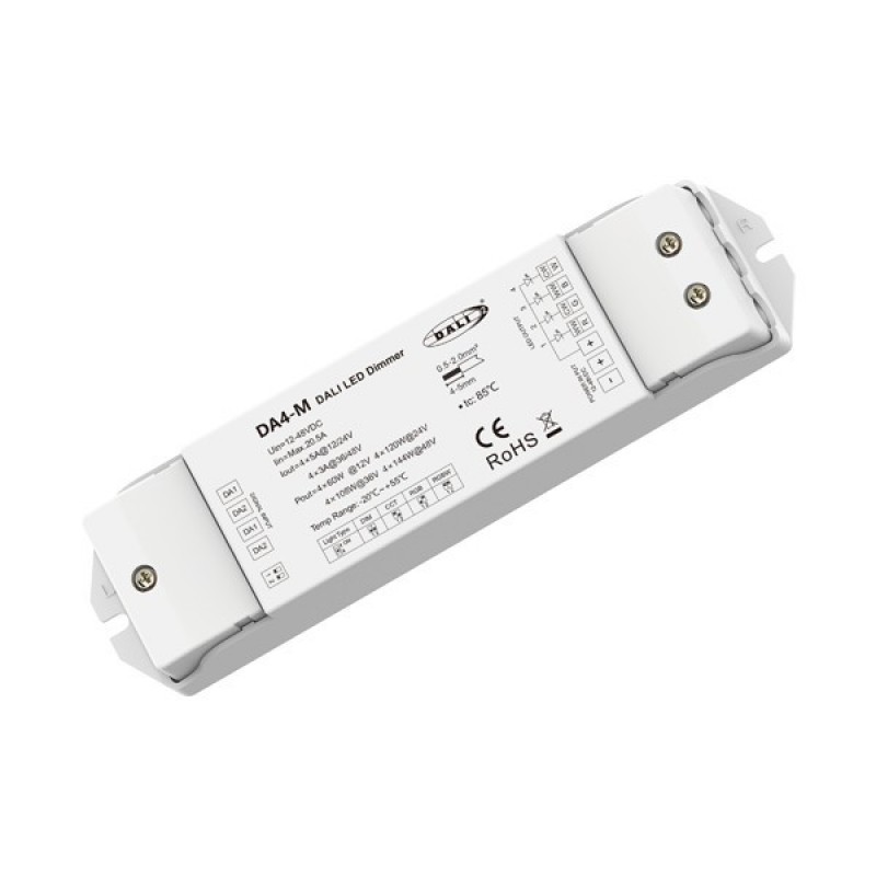 DALI ДИМЕР LED DA4-M 4 КАНАЛА DALI ДИМЕР LED DA4-M 4 КАНАЛА
