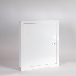 РАЗПРЕДЕЛИТЕЛНА КУТИЯ ЗА ВГРАЖДАНЕ МЕТАЛНА 2X16 IP30