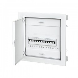 РАЗПРЕДЕЛИТЕЛНА КУТИЯ ВГРАДЕН МОНТАЖ С МЕТАЛНА ВРАТА PMD 1X12+2 IP40 РАЗПРЕДЕЛИТЕЛНА КУТИЯ ВГРАДЕН МОНТАЖ С МЕТАЛНА ВРАТА PMD 1X12+2 IP40