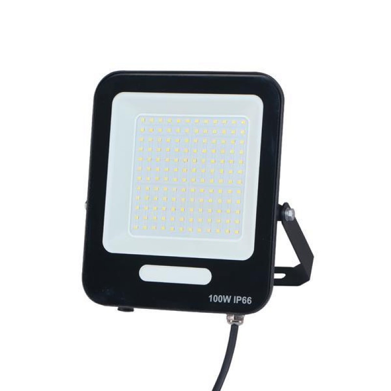 ПРОЖЕКТОР LED SMD 100W ЧЕРЕН IP66 3000K PLUS ПРОЖЕКТОР LED SMD 100W ЧЕРЕН IP66 3000K PLUS
