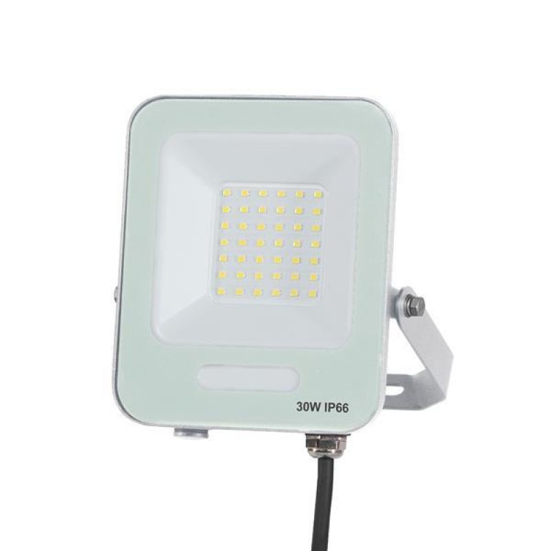 PROJECTOR LED SMD 30W WHITE IP66 3000K PLUS 147-69038