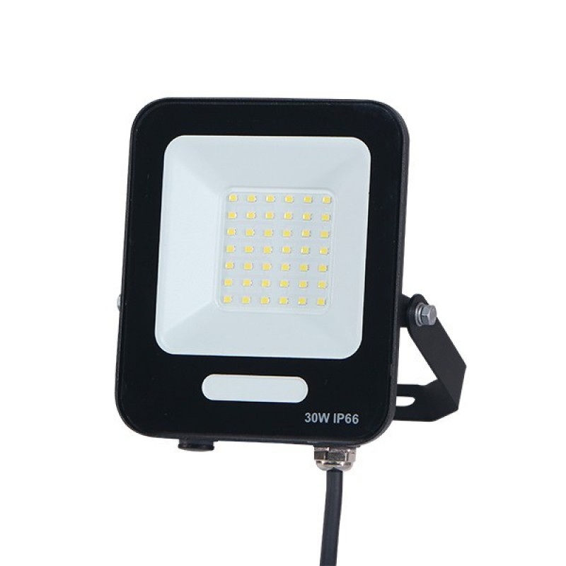 LED ПРОЖЕКТОР SMD 30W ЧЕРЕН IP66 4000K