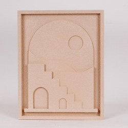ДЕКОРАТИВНА СТЕННА ЛАМПА HOUSE WOOD BEIGE ДЕКОРАТИВНА СТЕННА ЛАМПА HOUSE WOOD BEIGE