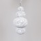 PENDANT LAMP METAL WHITE 40x40x80.5cm 814-25001