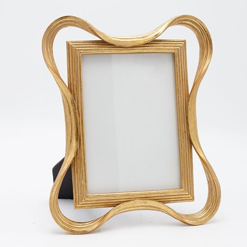 ФОТОРЪМКА TABLE PHOTO FRAME 15X20 АСИМЕТРИЧНА ЗЛАТНА
