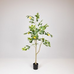 ARTIFICIAL LEMON TREE, WITH PLASTIC POT, FABRIC-PLASTIC-IRON, 120cm 816-50053 ARTIFICIAL LEMON TREE, WITH PLASTIC POT, FABRIC-PLASTIC-IRON, 120cm 816-50053