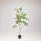 ARTIFICIAL LEMON TREE, WITH PLASTIC POT, FABRIC-PLASTIC-IRON, 120cm 816-50053