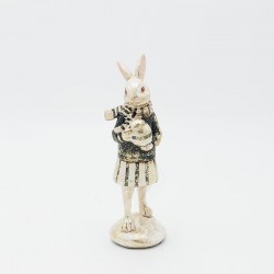 EASTER BANNY, POLYRESIN,  6.5x20x6.5cm 818-00012