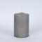 ДЕКОРАТИВНА СВЕЩ CANDLE СИВА 9X14 СМ