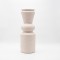 КЕРАМИЧНА ВАЗА ЕКРЮ 15X15X38.5 СМ