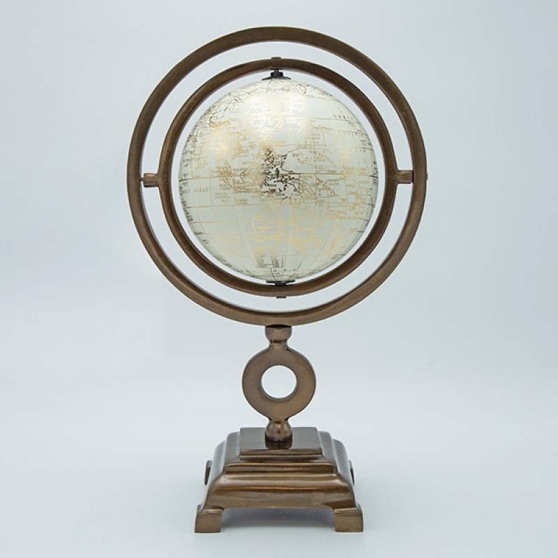 МЕТАЛНА СФЕРА ЗЛАТИСТА 15.2X38.1CM МЕТАЛНА СФЕРА ЗЛАТИСТА 15.2X38.1CM