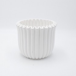 САКСИЯ ЦИМЕНТОВА БЯЛА 19.5X19.5X16CM САКСИЯ ЦИМЕНТОВА БЯЛА 19.5X19.5X16CM