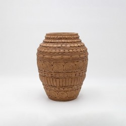 ВАЗА ЦИМЕНТОВА КАФЯВА 22X22X28 СМ ВАЗА ЦИМЕНТОВА КАФЯВА 22X22X28 СМ