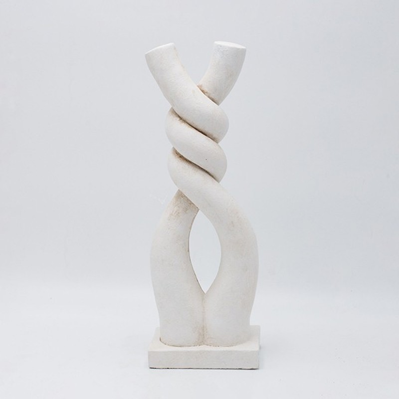 ДЕКОРАТИВНА СКУЛПТУРА БЯЛ ЦИМЕНТ 11X8X32CM ДЕКОРАТИВНА СКУЛПТУРА БЯЛ ЦИМЕНТ 11X8X32CM