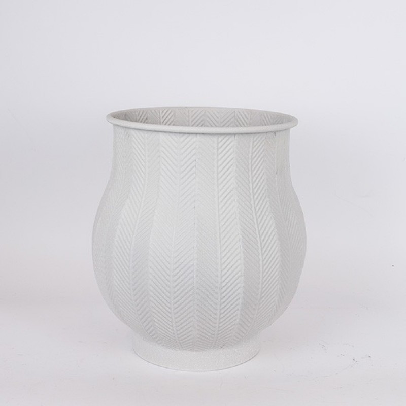 МЕТАЛИЧЕСКА САКСИЯ СИВА 40X43X40 СМ МЕТАЛИЧЕСКА САКСИЯ СИВА 40X43X40 СМ